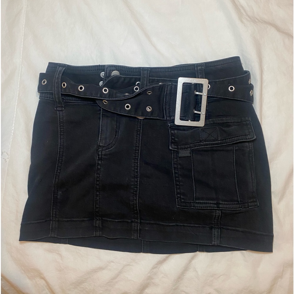 Urban Outfitters belted mini skirt